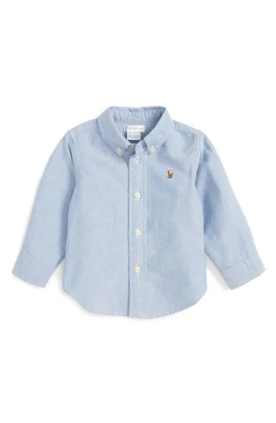 Polo Ralph Lauren Babies' Ralph Lauren Oxford Shirt In Oxford Blue