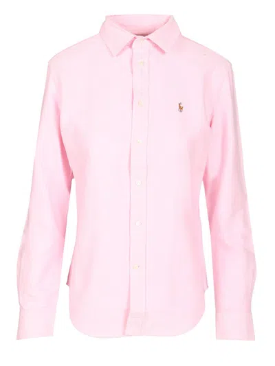 Ralph Lauren Oxford Shirt In Pink