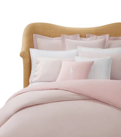 Polo Ralph Lauren Oxford Square Pillowcase Pair In Pink