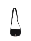 Ralph Lauren P Id Slm Sdd-crossbody-medium In Black