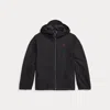 Polo Ralph Lauren P-layer 1 Water-repellent Hooded Jacket In Black