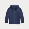 Polo Ralph Lauren Kids' P-layer 1 Water-repellent Hooded Jacket In Blue