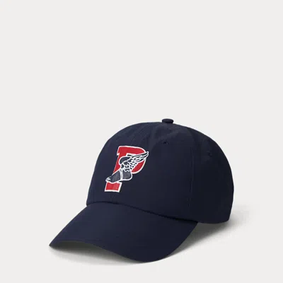 Ralph Lauren P-wing Ripstop Ball Cap In Blue