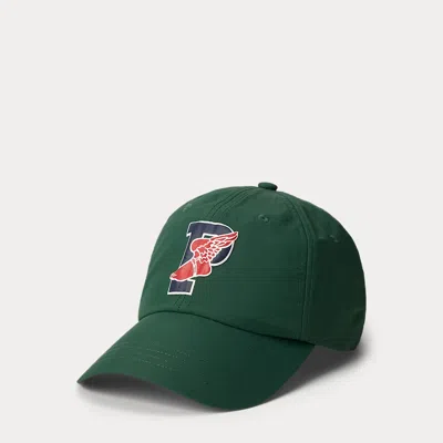 Ralph Lauren P-wing Ripstop Ball Cap In Green