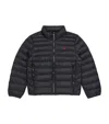 Ralph Lauren Packable Polo Pony Puffer Jacket In Black