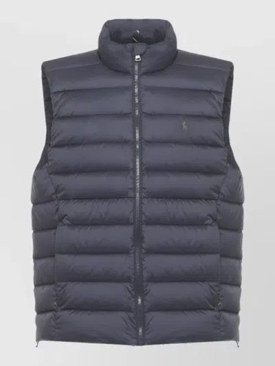 Ralph Lauren Padded Vest In Blue