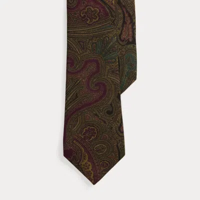 Ralph Lauren Paisley Cotton-cashmere Tie