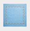 Ralph Lauren Paisley-print Bandana Scarf In Blue