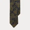 Ralph Lauren Paisley Silk Repp Tie In Multi