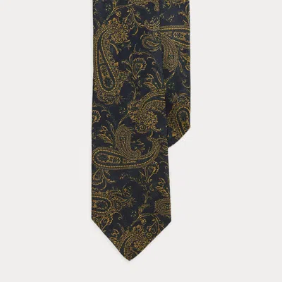Ralph Lauren Paisley Silk Repp Tie In Multi