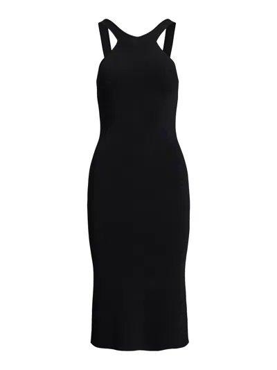 Ralph Lauren Paitman-sleeveless-day Dress In Black