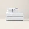Ralph Lauren Palmer Percale Sheeting In Burgundy