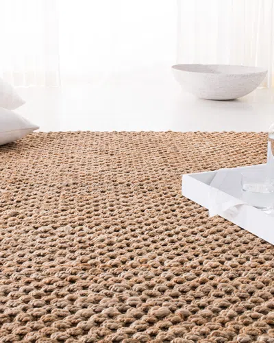 Ralph Lauren Panama Jute Hand-loomed Rug, 8' X 10' In Natural