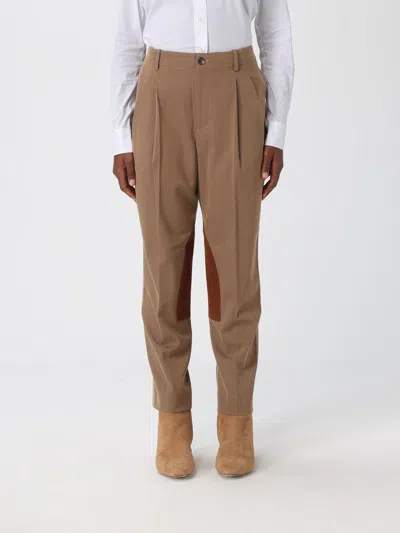Ralph Lauren Pants Lauren  Woman Color Dove Grey In Gray