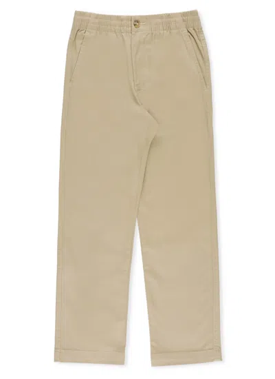 Ralph Lauren Kids' Pants With Logo In Beige