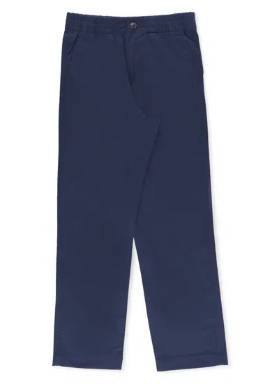 Ralph Lauren Kids' Pants With Logo In Blue