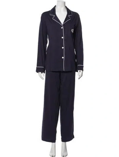 Pre-owned Ralph Lauren Pantsuit W/ Tags In Blue