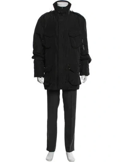 Pre-owned Ralph Lauren Parka In Black