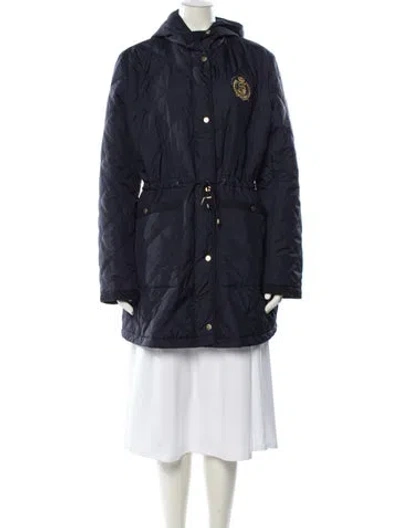 Pre-owned Ralph Lauren Parka In Blue