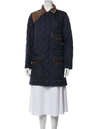 Pre-owned Ralph Lauren Parka In Blue