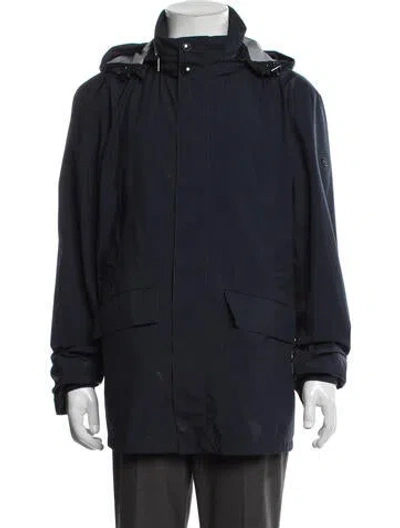 Pre-owned Ralph Lauren Parka In Blue