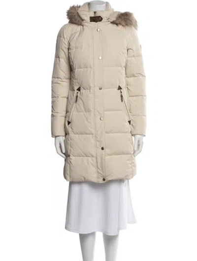 Pre-owned Ralph Lauren Parka In Neutral