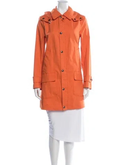 Pre-owned Ralph Lauren Parka In Orange