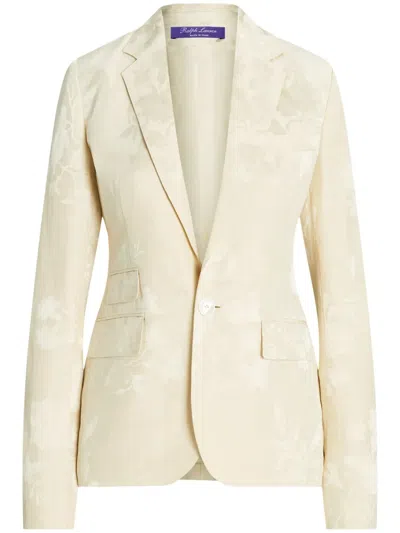 Ralph Lauren Parker Blazer In Neutral