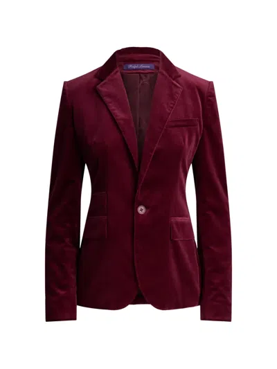 Ralph Lauren Parker Blazer In Red