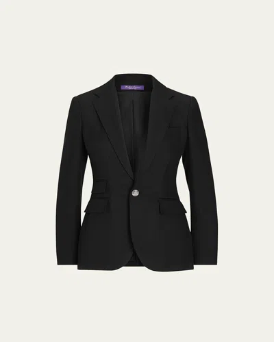Ralph Lauren Parker Cashmere Jacket In Black