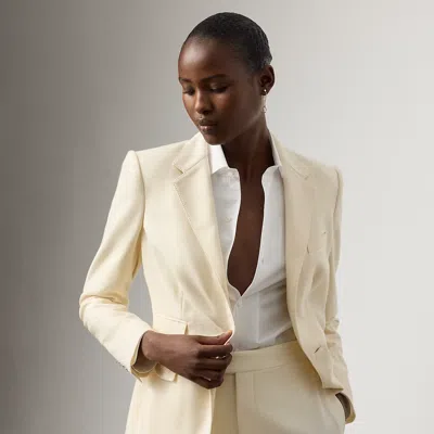 Ralph Lauren Parker Cashmere Jacket In Cream In Neutral