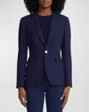 Polo Ralph Lauren Parker Single-breasted Cashmere Jacket In Navy