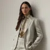 Ralph Lauren Parker Stretch Satin Jacket