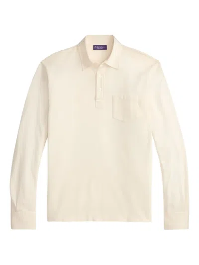 Ralph Lauren Patch-pocket Polo Shirt In Neutral