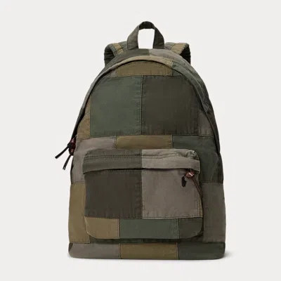 Ralph Lauren Patchwork Canvas Backpack