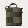 Ralph Lauren Patchwork Canvas Shopper Tote