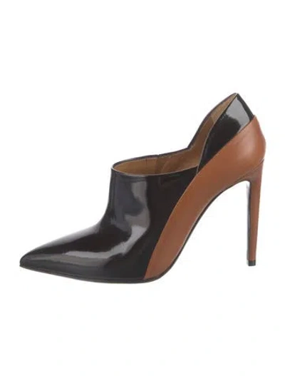 Pre-owned Ralph Lauren Patent Leather Mules In Multi