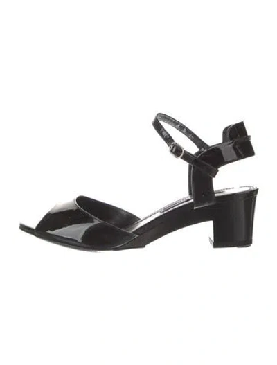 Pre-owned Ralph Lauren Patent Leather Sandals In Multi