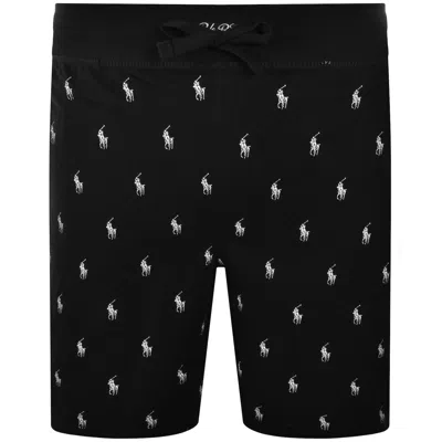 Ralph Lauren Patterned Lounge Shorts Black