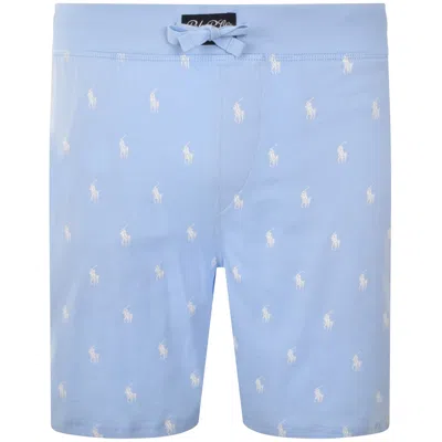 Ralph Lauren Patterned Lounge Shorts Blue