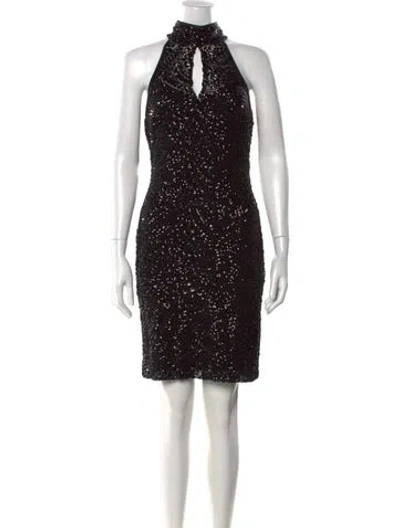 Pre-owned Ralph Lauren Patterned Mini Dress W/ Tags In Multi