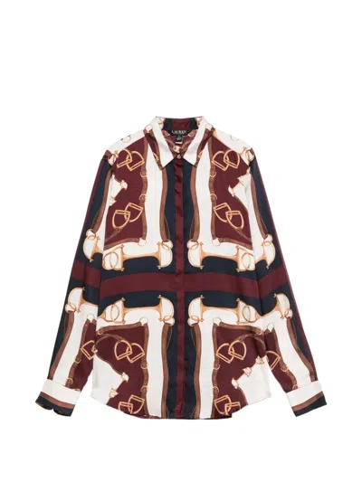 Ralph Lauren Patterned Shirt In Red