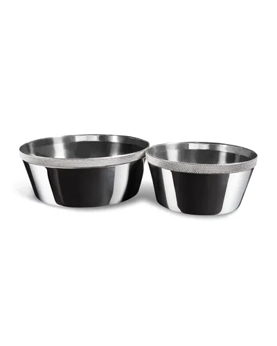 Ralph Lauren Paxton Double Nut Bowl In Silver