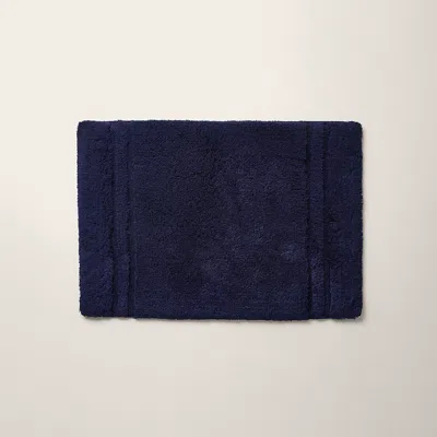 Ralph Lauren Payton Bath Rug In Blue