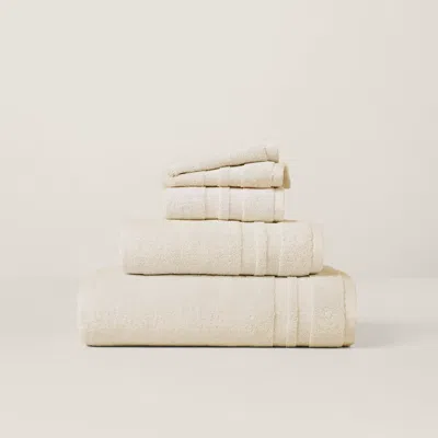 Ralph Lauren Payton Bath Towels & Mat In True Parchment In Neutral