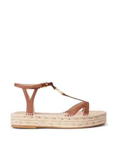 Ralph Lauren Payton Espadrilles Sandals In Neutral