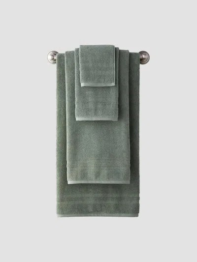 Ralph Lauren Payton Terry Cotton Body Sheet In Green