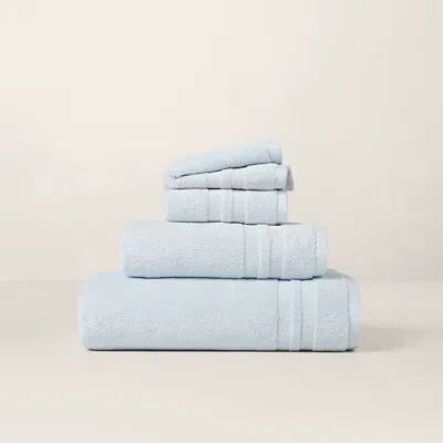 Ralph Lauren Payton Towels & Mat In Blue