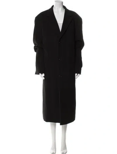 Pre-owned Ralph Lauren Peacoat In Black