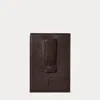 Ralph Lauren Pebbled-leather Money Clip